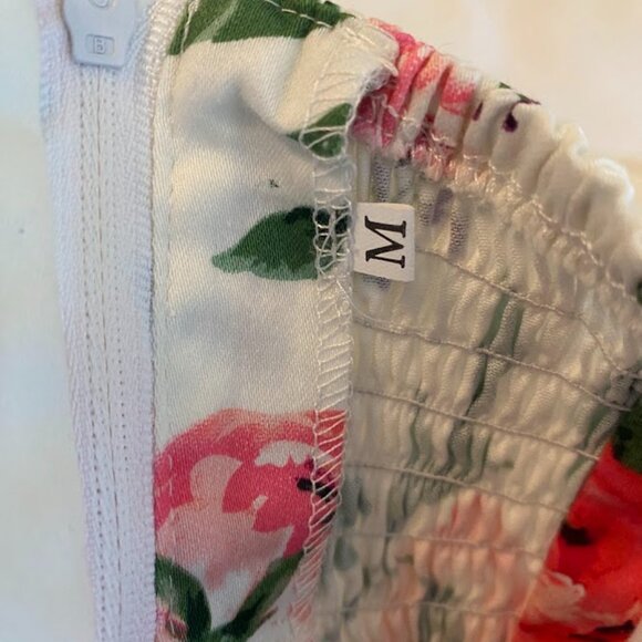 Grace Karin Vintage Halter Floral Print Sleeveless High Waist Ball Room dress - Picture 4 of 6